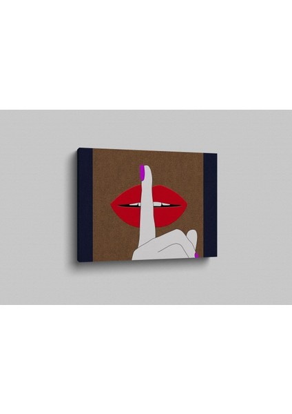 Hd Baskı Kanvas Tablo 998 Pembe Sus Temalı 259