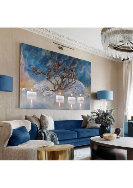 Mum Tablosu Gece Mavisi 2