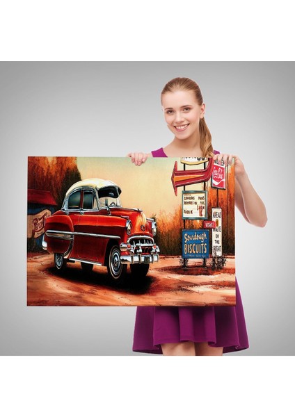 Yataktaki Güzel Kadın Dekoratif Duvar Tablosu-6607 fiyatları