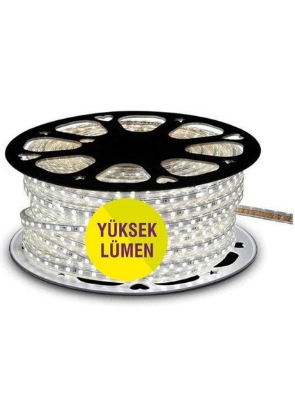 Hortum LED Dış Mekan IP67 Beyaz 3 Çip 120 Ledli 220V