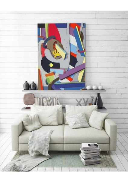 Kaws Art Dekorasyon Hd Baskı Kanvas Tablo