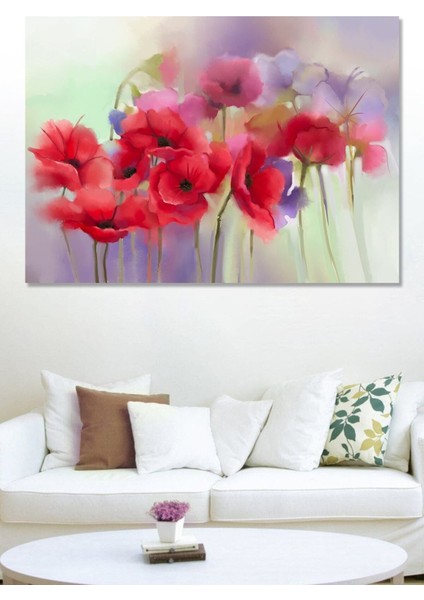 Soft Gelincik Kanvas Duvar Tablo