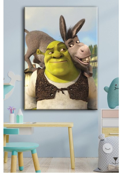 Shrek Çocuk Odası Tabloları Hediye Hediyelik