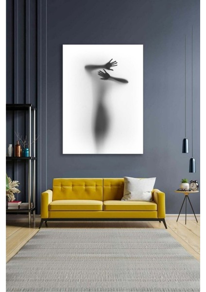 Modern Art Siluet Dekoratif Hd Baskı Kanvas Tablo3(60*90)