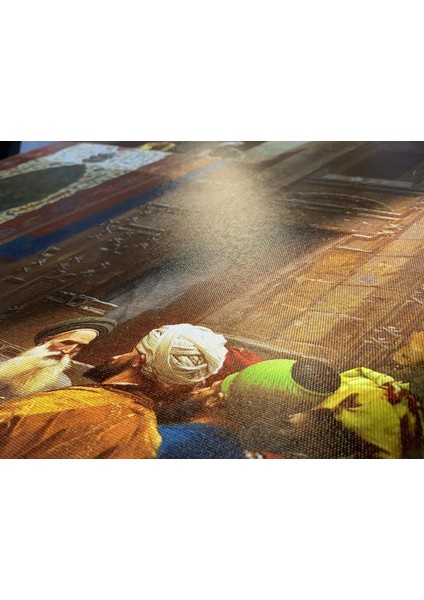 Dekoratif Tablonuz Dekoratif Modern Şık Çiçek Hd Baskı Kanvas Tablo Dikey E1