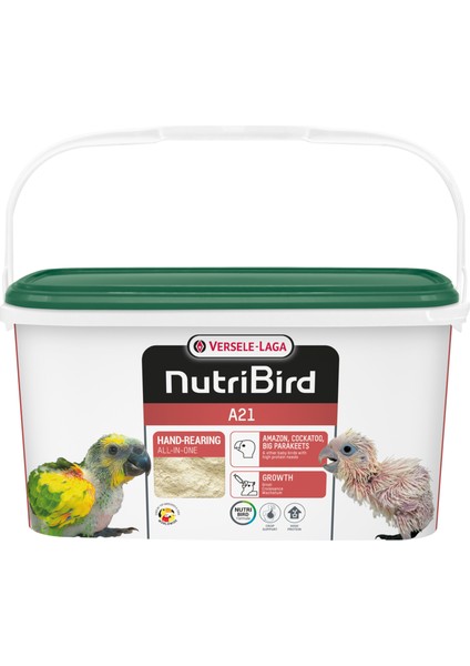 Nutrıbırd A21 Elle Yetiştirme Maması 3kg 13