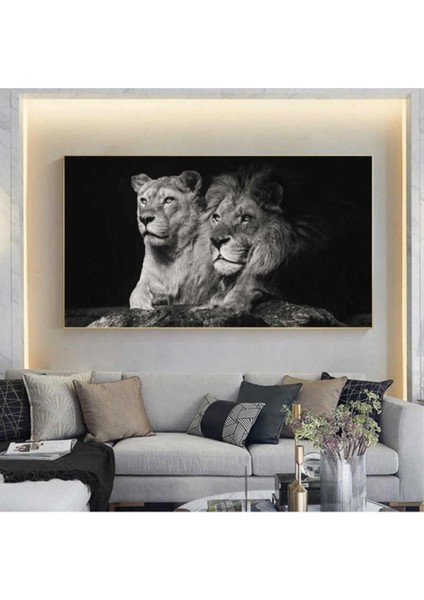 Aslan Hd Baskı Kanvas Tablo ASL-170-95