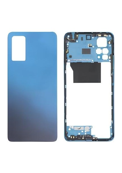 Xiaomi Redmi NOTE 11 PRO -5G- FULL Kasa Arka Kapak Takım MAVİ