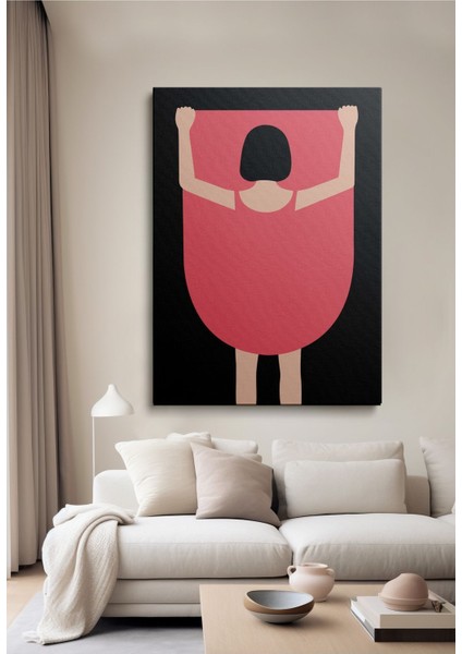 Kanvas Duvar Tablosu Tekli Canvas Tablo Boho Klasik Modern 059