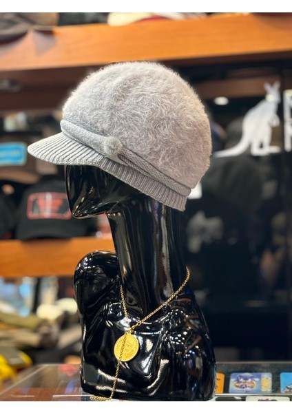 Mamasorbatti Kadın Siperli Yün Şapka