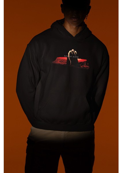 Çakal Izole Life Baskılı Oversize Premium Sweatshirt Hoodie fiyatları