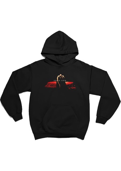 Çakal Izole Life Baskılı Oversize Premium Sweatshirt Hoodie fırsatları