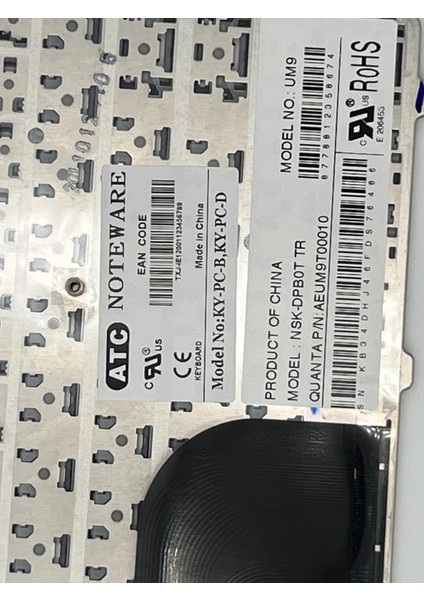 Dell 17R N7010 M7010R N701D Laptop Klavye Tuş Takımı