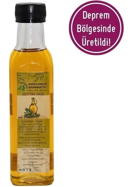 Hatay Sızma Zeytinyağı 215 ml