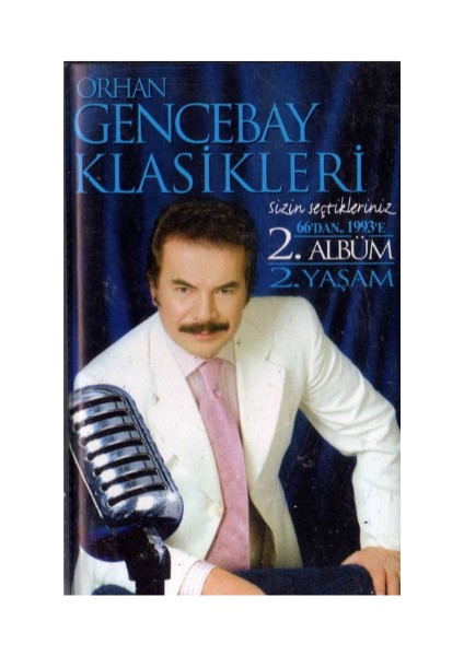 Orhan Gencebay Klasikleri Ambalajında 2'li Kaset