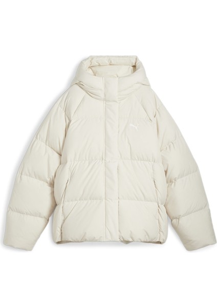 Down Puffer Mont Beyaz 62648787 Kadın