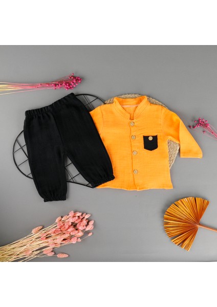 Hakim Yaka Müslin 2'li Erkek Takım