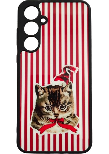 Samsung A35 Kedi Desenli Kılıf