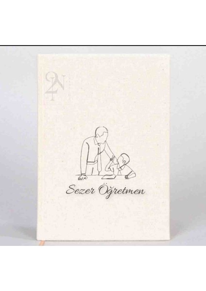 Öğretmenler Günü Hediyesi Baskılı Kanvas Defter
