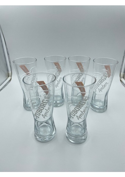 Bira Bardağı 6'lı Set - Kutusunda Aile Boyu Bira Bardağı, 30 cl Bira Bardağı