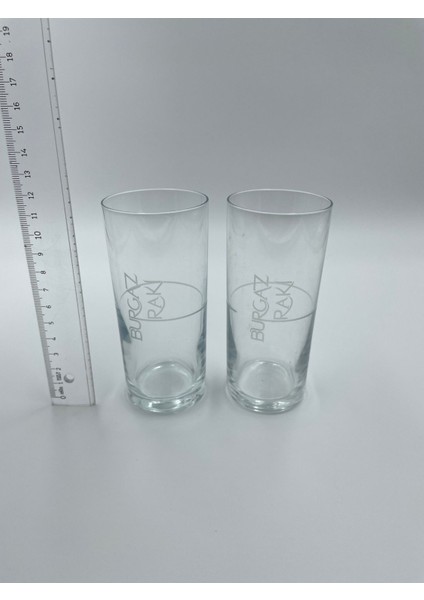 Meyhane Tipi Rakı Bardağı 2'li Set