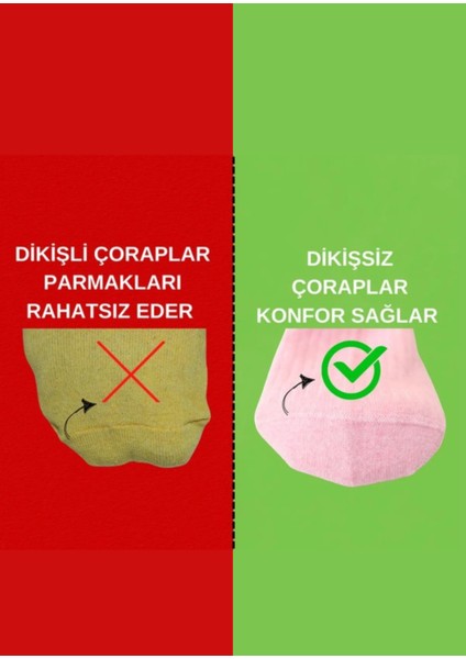 5'li Sade Desenli Kadın Çorap (Parfümlü) fiyatları
