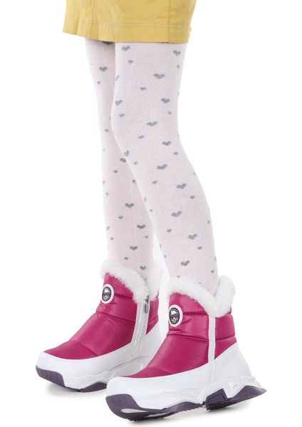 Pamela Fermuarlı Kız Çocuk Kar Botu modelleri