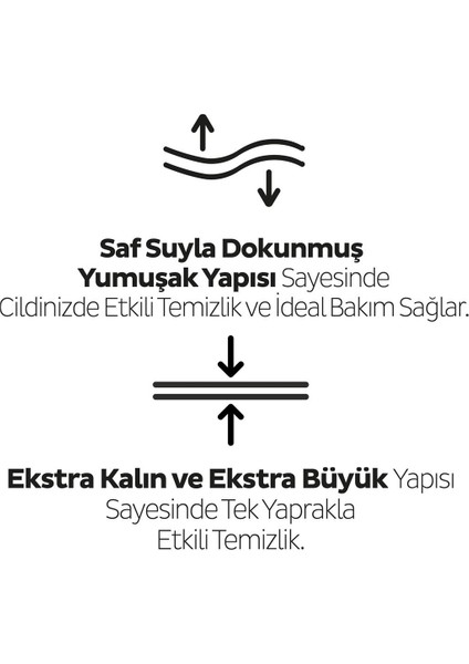 xl Lavanta Kokulu Bebek Vücut Temizleme Mendili 50 Yaprak