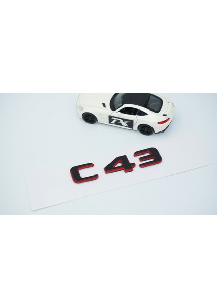 C 43 Bagaj Kırmızı Siyah Abs Yazı Logo Benz Ile Uyumlu fiyatları