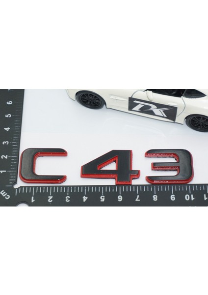C 43 Bagaj Kırmızı Siyah Abs Yazı Logo Benz Ile Uyumlu modelleri