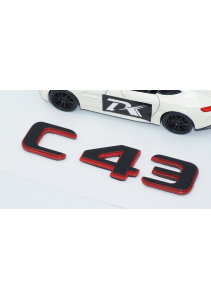 C 43 Bagaj Kırmızı Siyah Abs Yazı Logo Benz Ile Uyumlu fırsatları