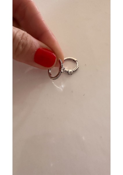 Işıltılı Halka Küpeler modelleri