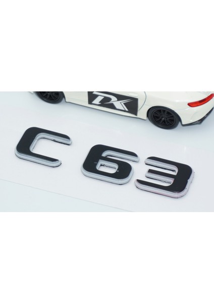 C 63 Bagaj Gri Siyah Abs Yazı Logo Benz Ile Uyumlu modelleri