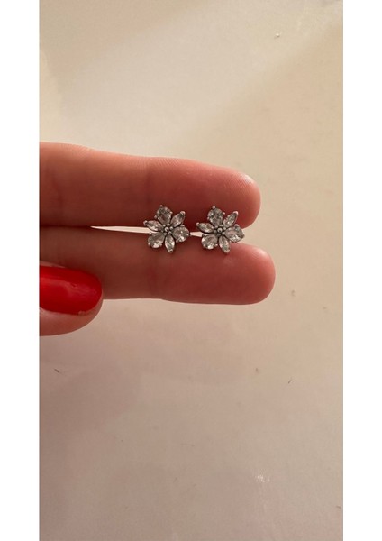 Işıltılı Herbaryum Çivi Küpe modelleri
