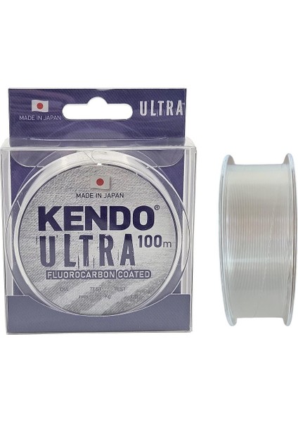 Ultra Fc Coated 100MT 0.14MM Fluorocarbon Kaplama White Misina