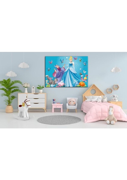 Külkedisi Cinderella Çocuk Odası Tabloları Hediye Hediyelik