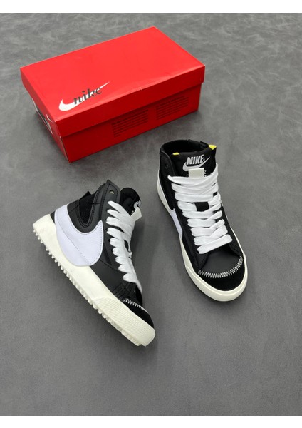 Blazer Mid Jumbo Bilekli Uzun Kışlık Unisex Günlük Spor Ayakkabı