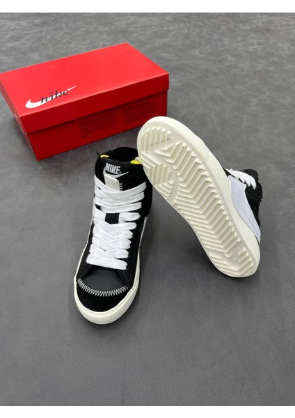 Blazer Mid Jumbo Bilekli Uzun Kışlık Unisex Günlük Spor Ayakkabı