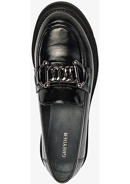 Kadın Deri Loafer Ayakkabı 72192 fırsatları