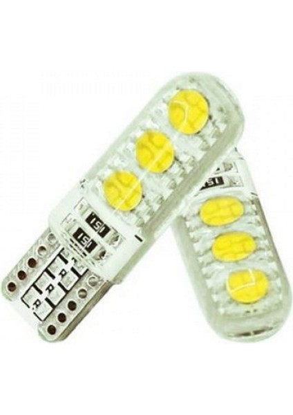 Ampul Park Ledi 12V Red T10-Smd 5050 13