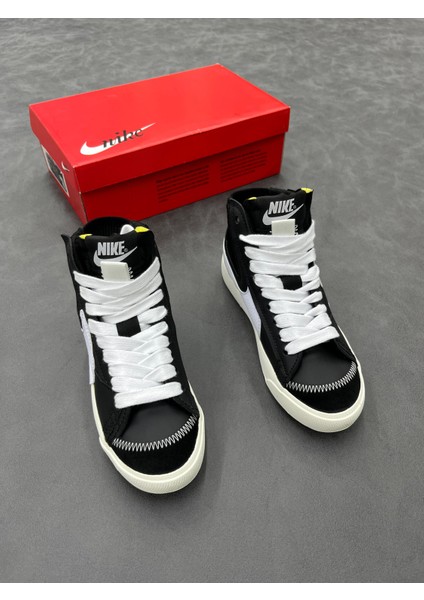 Blazer Mid Jumbo Bilekli Uzun Kışlık Unisex Günlük Spor Ayakkabı fırsatları