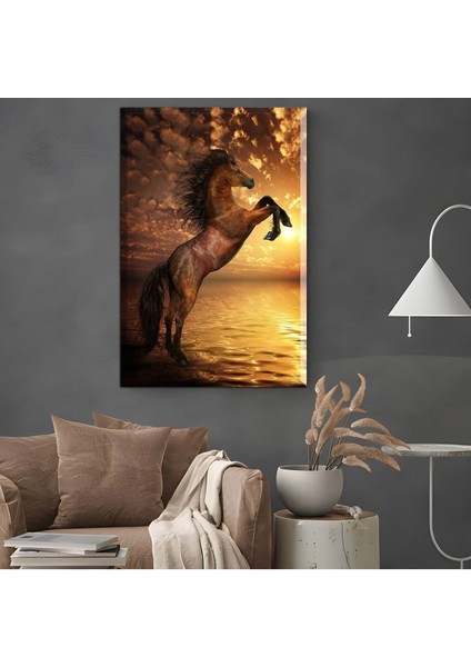 |şık At Tablosu 20 |çerçevesiz Hd Baskı Kanvas Tablo