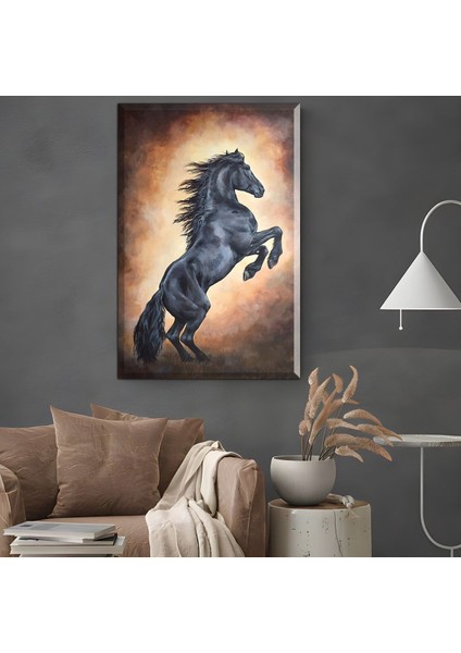|şık At Tablosu 22 |çerçevesiz Hd Baskı Kanvas Tablo