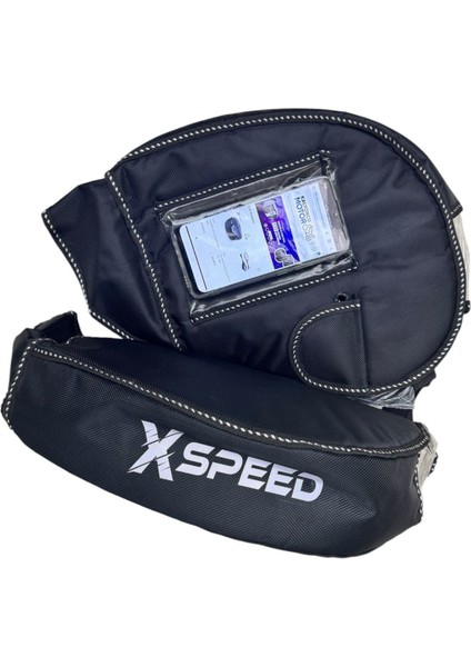 Tvs Jupiter X-Speed El Koruma Kılıfı Telefon Cepli