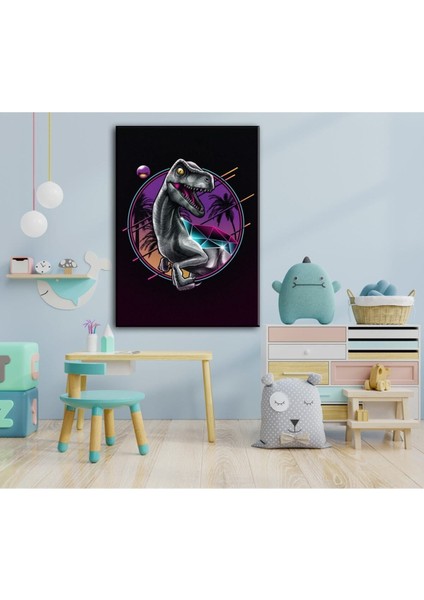 Dinazor Trex Çocuk Odası Tabloları Hediye Hediyelik