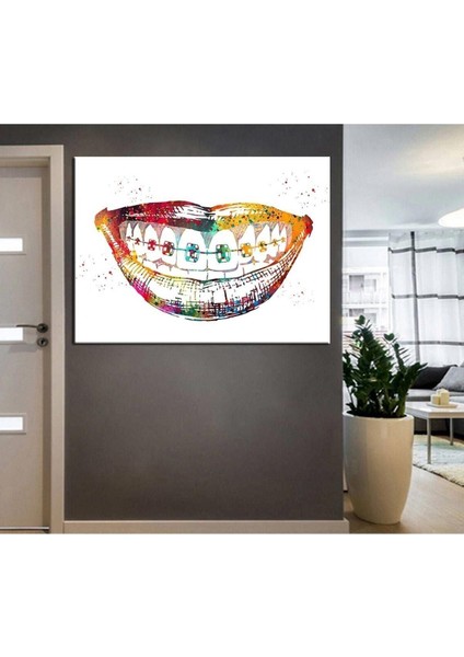 Ağız ve Diş Sağlığı Polikliniği Tabloları Dekoratif Diş, Dekoratif Dişçi, Dişçi Dekorasyonu Dsc-13