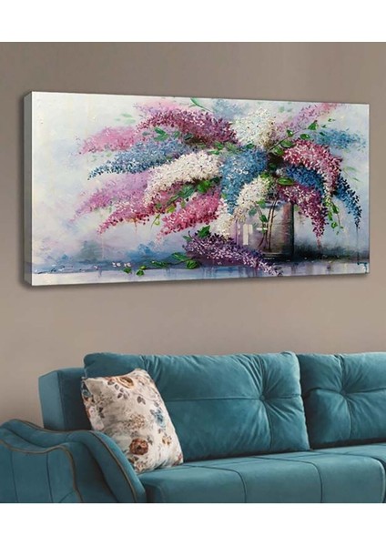 Çiçek Hd Baskı Kanvas Tablo 120 x 60 cm SC-206