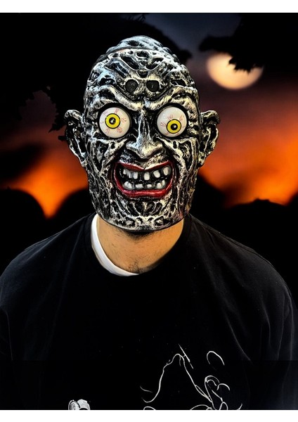 Vıp Halloween Mask Vıp Cadılar Bayramı Patlayan Gözler Korku Maskesi Parti Maskesi The Mask