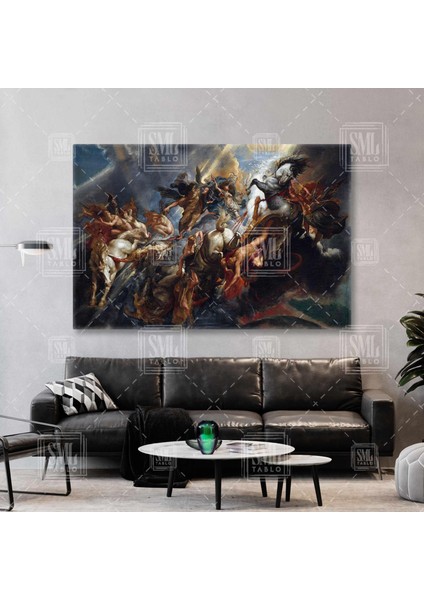 Mitolojinin Gücü The Fall Of Phaeton Peter Paul Rubens Mitolojik Yatay Kanvas Tablo