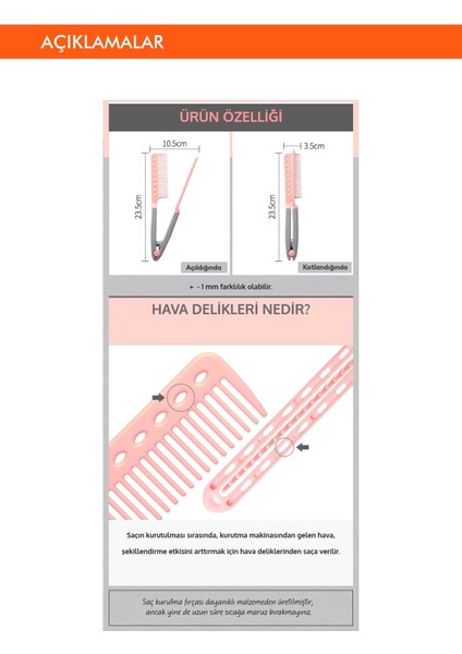 Saçlara Kolay Şekil Veren Saç Kurutma Fırçası fırsatları